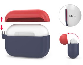 تصویر کاور سیلیکونی ایرپاد پرو آها استایل Ahastyle PT-P4 Silicone Case For AirPods Pro 