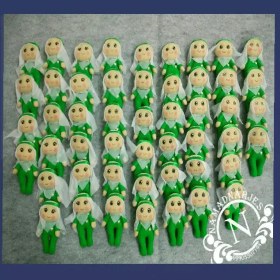 تصویر عروسک های مناسبتی با نمد 