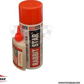 تصویر چسب مایع 123 (چسب فوری) رابیت استار 