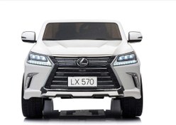 تصویر ماشین شارژی کودک برند لکسوس مانیتوردار مدل lx570 Lexus lx570 baby chargi car