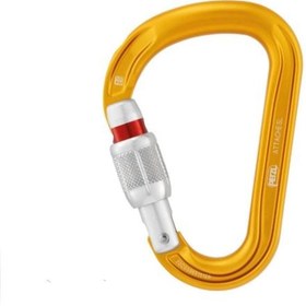 تصویر کارابین پیچ گلابی شکل اتچ پتزل PETZL ATTACHE SL 