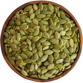 تصویر مغز تخمه کدو گوشتی خام 