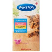 تصویر بستنی گربه وینستون طعم مرغ و ماهی 8 عددی Winston Cat Schleckerli Chicken and Fish