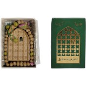 تصویر مهر و تسبيح تربت با جعبه سبز 