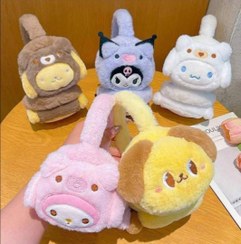 تصویر گوشبند فانتزی رنگی 