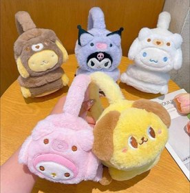 تصویر گوشبند فانتزی رنگی 