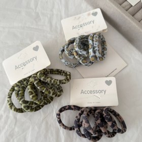 تصویر پک کش حوله ای پلنگی ( ۶ عددی ) 