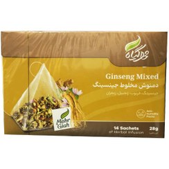 تصویر دمنوش مخلوط جینسینگ مهر گیاه 14 عددی 
