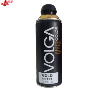 تصویر اسپری رنگ طلایی ولگا (افکت طلایی) volga spray paint gold effect 