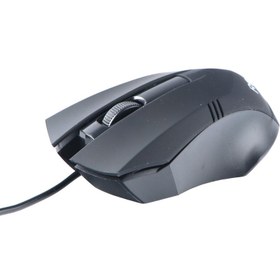 تصویر ماوس با سیم رویال مدل R-M754 Royal R-M754 Black wired mouse