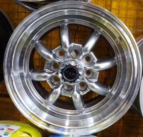 تصویر رینگ اسپرت سایز ۱۳ مدل لوله ای رختراش دودی (پرایدی) ا Sport wheel size 13" pride Sport wheel size 13" pride