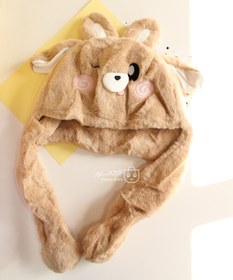 تصویر کلاه و شالگردن پولیشی پمپی 