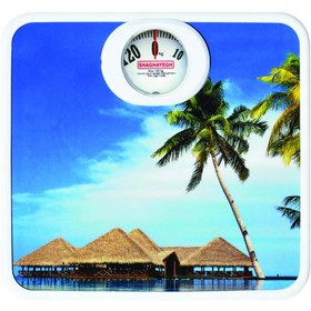 تصویر ترازوی مکانیکی شقایق Personenwaage Bathroom Scales