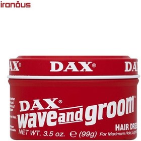 تصویر واکس مو داکس مدل Wave And Groom واکس مو داکس مدل Wave And Groom حجم ۹۹ میلی‌لیتر