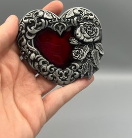 تصویر سگک کمربند مدل قلب 