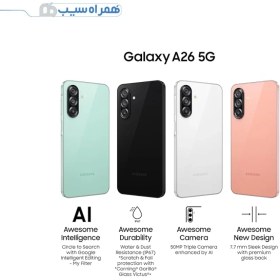 تصویر گوشی سامسونگ Galaxy A26 5G ظرفیت 128 گیگابایت رم 4 