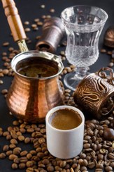 تصویر قهوه ترک لایت 