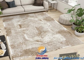 تصویر روفرشی کشدار خواب استار کد طرح K1918 - 9 متری KHABSTAR carpet code K1918