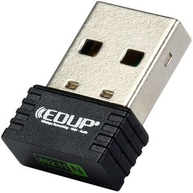 تصویر کارت شبکه وایرلس EDUP ا EDUP EP-N8531 Mini 150Mbps 802.11n/g/b USB Wireless Nano Adapter EDUP EP-N8531 Mini 150Mbps 802.11n/g/b USB Wireless Nano Adapter