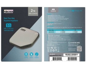 تصویر اس اس دی اکسترنال 2 ترابایت USB-C کلو مدل S1 Klevv S1 2TB USB-C External Portable SSD