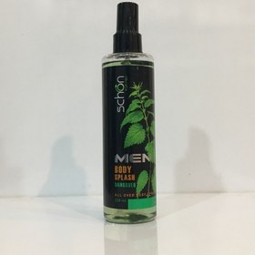 تصویر بادی اسپلش مردانه اترنال هنگ اور 220 میلی لیتری شون Schon Eternal Hangover Men Body Splash 220 ml