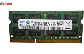 تصویر رم لپ تاپ سامسونگ مدل 1333 DDR3 PC3 10600s MHz ظرفیت 4گیگابایت 