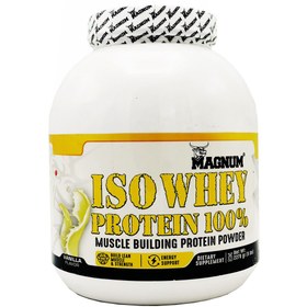 تصویر ایزو وی مگنوم پودر ایزو وی پروتئین 100 درصد 2270 گرم Magnum Iso Whey Protein Powder 2270 g