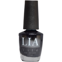 تصویر لاک تنالیته آبی لیا ویتو 93 Into The Blue Nail Polish LIA VITO NO. 093