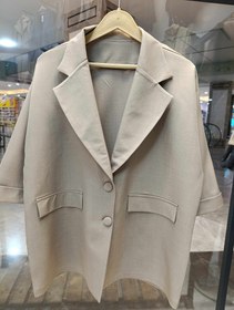 تصویر کت زنانه - کرم 