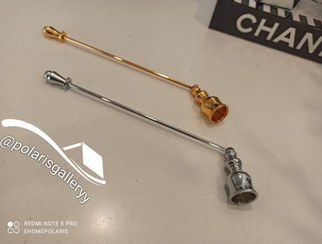 تصویر اسنوفر برنجی دسته بلند 