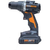 تصویر دریل شارژی ورکس 20 ولت مدل Nitro Worx Nitro 20 volt rechargeable drill model