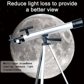 تصویر تلسکوپ مدل Refractor 100X 