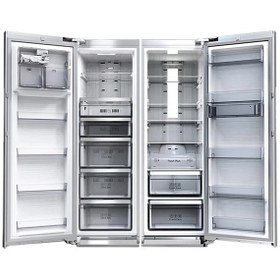 تصویر یخچال فریزر دوقلو دوو مدل SFi/SRi-20 Daewoo twin fridge-freezer model SFi/SRi-20