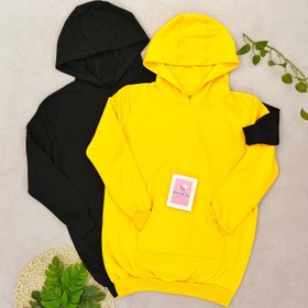 تصویر هودی بلند داخل کرکی Hoodie