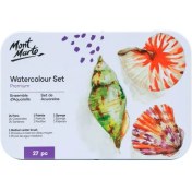 تصویر آبرنگ ۲۴ رنگ مونمارت - کد PMHS0067 