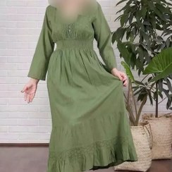 تصویر ساحلی سلن آستین بلند هندی 824 