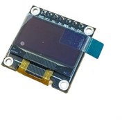 تصویر ماژول نمایشگر زرد آبی OLED 0.96 اینچ درایور SSD1306 رابط SPI – IIC 