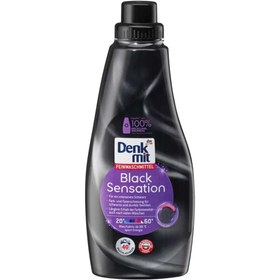 تصویر مایع لباسشویی مخصوص لباس های تیره دنکمیت Denk mit Black Sensation Denk mit Laundry liquid for dark clothes 1L