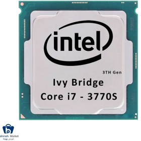 تصویر سی پی یو اینتل بدون باکس Core i7-3770S CPU Intel Core i7-3770S 3.1GHz LGA 1155 Ivy Bridge TRAY CPU