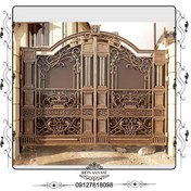 تصویر درب دو لنگه ماشین رو |۳ متر در ارتـفاع ۳.۳۰ وزن ۵۵۰ هر کیلو 182 | کد D003 