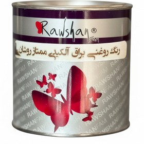 تصویر رنگ روغنی براق در بسته بندی یک لیتری - کرم رال 1015 