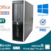 تصویر مینی کیس Core i5 نسل سه HP رم 4 هارد 250 