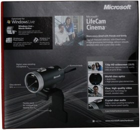 تصویر وب‌ کم مایکروسافت مدل Life Cam cinema HD Microsoft Life Cam cinema HD Webcam