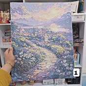 تصویر رنگ آمیزی با اعداد سایز40×50 