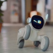 تصویر ربات هوشمند لونا Loona Pet Robot Loona: The Most Advanced Smart Robot Pet Dog - Chat GPT Enabled