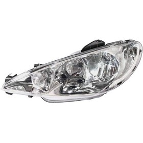 تصویر چراغ جلو 206 چپ کروز 