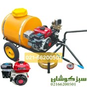 تصویر سمپاش فرغونی استیلمن ظرفیت ۱۰۰ لیتر 