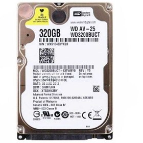 تصویر هارد 320 گیگابایت لپ تاپی (HDD) 