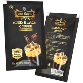 تصویر قهوه سیاه یخی (Iced Black) فوری | نوشیدنی خنک و تازه برای روزهای گرم 