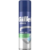 تصویر ژل اصلاح مچ 3 سنستیو Gillette ا Gillette Mach3 Sensitive Shaving Gel Gillette Mach3 Sensitive Shaving Gel